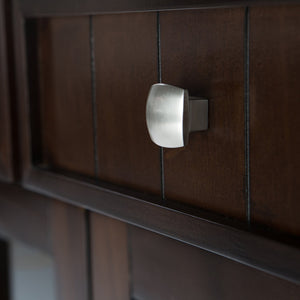 English Elm Acadian - Handcrafted Entryway Storage Cabinet In Rich Brunette Brown For Stylish Organization Needs B136P159418