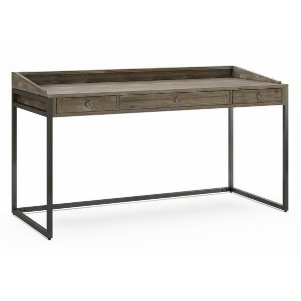 English Elm Ralston Desk - Handcrafted Distressed Grey Acacia With Modern Industrial Style & Versatile Functionality B136P159563-GIGA