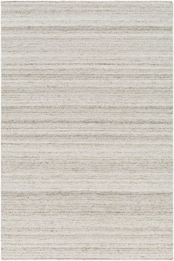 Surya Verna Eco-friendly 10' X 14' Hand-woven Rug | Chic Modern Design Perfect For Stylish Spaces Cream Recycled Pet Yarn Vra2300-1215