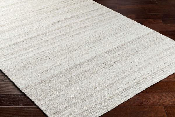 Surya Verna Eco-friendly 10' X 14' Hand-woven Rug | Chic Modern Design Perfect For Stylish Spaces Cream Recycled Pet Yarn Vra2300-1215