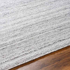 Surya Verna Eco-friendly 10' X 14' Hand-woven Rug | Chic Modern Design Perfect For Stylish Spaces Cream Recycled Pet Yarn Vra2302-23