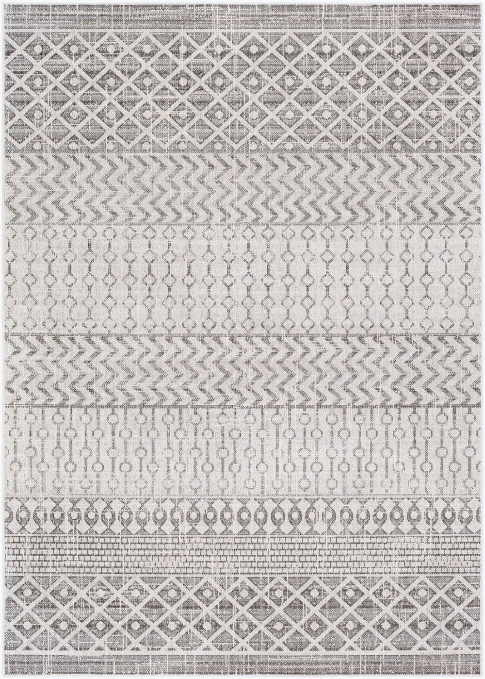 Livabliss Veranda Flat Weave Polypropylene Accent Rug Global Pattern for Entryway Layering VRD2305-2211