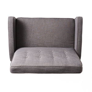 English Elm Christopher Knight Home® - 47" Wide Manual Standard Recliner with Plush Fabric Upholstery, Spacious 47" Seat, Durable Frame, Comfort Gray 61259.00GRY