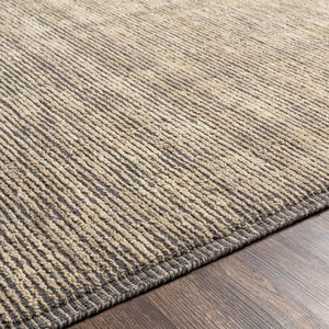 Surya Viera 2' X 3' Handmade Wool Rug - Stylish, Durable, High/Low Design For Modern Home Décor Charcoal Wool Vre2300-23