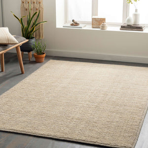 Surya Viera 2' X 3' Handmade Wool Rug - Stylish, Durable, High/Low Design For Modern Home Décor Charcoal Wool Vre2303-23