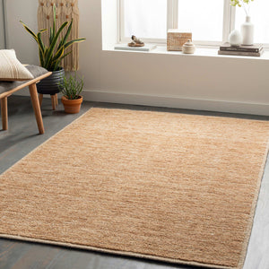 Surya Viera 2' X 3' Handmade Wool Rug - Stylish, Durable, High/Low Design For Modern Home Décor Brown Wool Vre2304-810