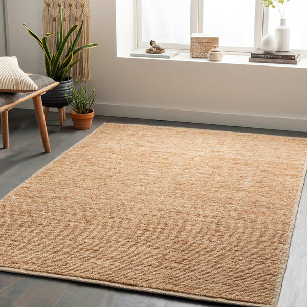 Surya Viera 2' X 3' Handmade Wool Rug - Stylish, Durable, High/Low Design For Modern Home Décor Brown Wool Vre2304-810
