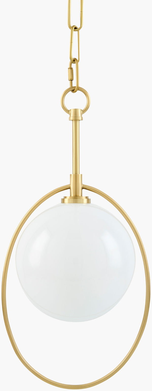 Surya Vitrae Arts and Crafts Pendant Light Wrought Iron Frame with Handcrafted Glass Shades VRI-001