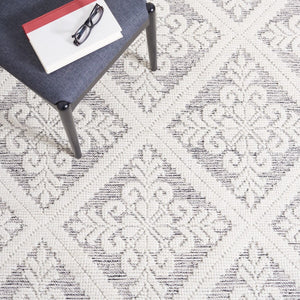 Vermont Hand Woven 100% Wool Pile Rug - Luxurious Softness and Timeless Elegance for Any Space