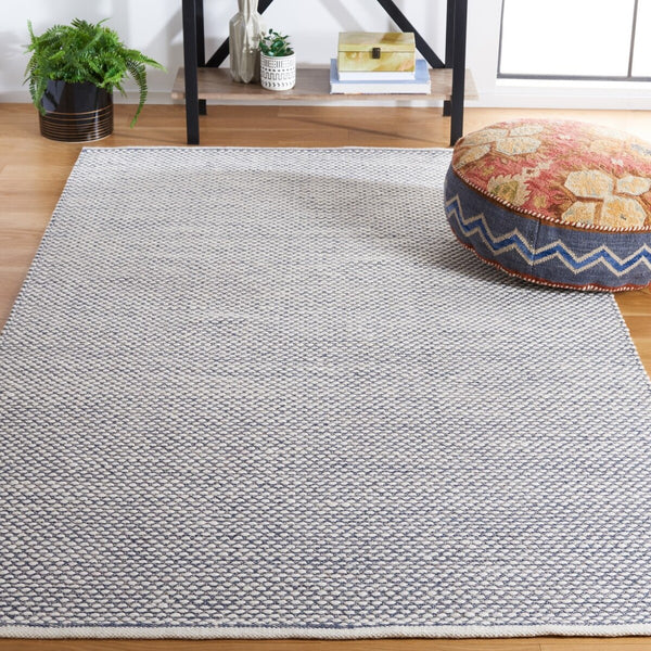 Safavieh Vermont 650 FLAT WEAVE Contemprorary Rug Navy VRM650N-8