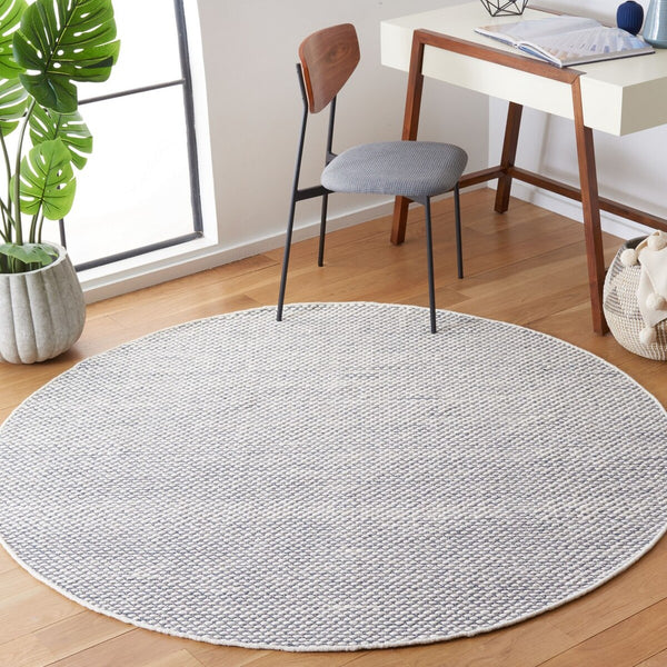 Safavieh Vermont 650 FLAT WEAVE Contemprorary Rug Navy VRM650N-8