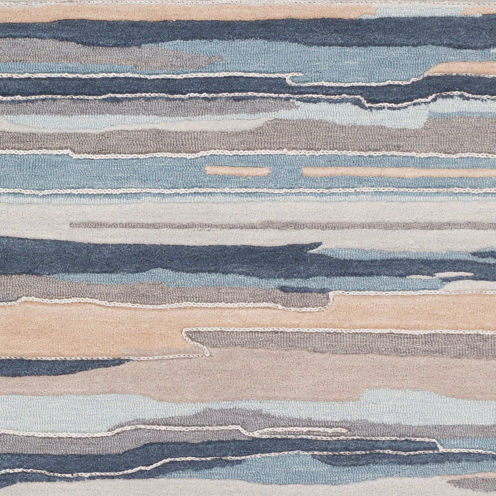 Surya Vernier 2' X 3' Hand Tufted High Pile Rug - Luxurious Polyester & Wool Blend For Modern Spaces Gray Wool,Polyester Vrn1010-23