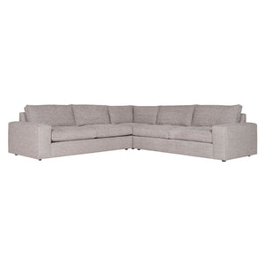 Bernhardt Bernhardt Nest Sectional With Feather-Down Cushions, Wide Track Arms & Customizable Made-To-Order Options K1717