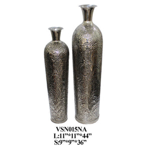 2 Piece Black Nickel Vase VSN015NA VSN015NA FALSE