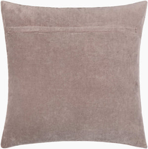 Surya Velvet Sparkle Accent Pillow - 18"L X 18"W Modern Cotton Design For A Chic & Luxurious Home Decor Gray Cotton,Cotton Vsp002-2020