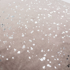 Surya Velvet Sparkle Accent Pillow - 18"L X 18"W Modern Cotton Design For A Chic & Luxurious Home Decor Gray Cotton,Cotton Vsp002-2020