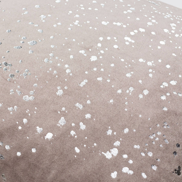 Surya Velvet Sparkle Accent Pillow - 18"L X 18"W Modern Cotton Design For A Chic & Luxurious Home Decor Gray Cotton,Cotton Vsp002-2020