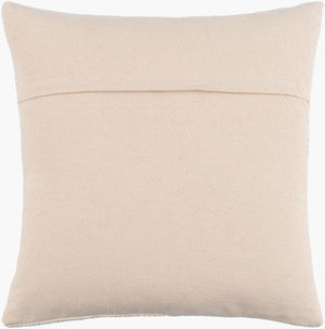 Surya Vanessa Hand-woven 14"L X 22"W Lumbar Pillow Cover - Cozy Cottage Charm For Inviting Homes Cream Cotton,Cotton Vss001-1422