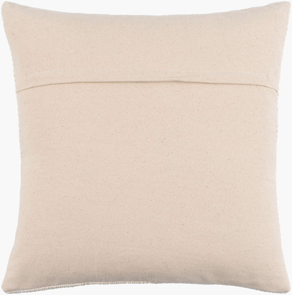 Surya Vanessa Hand-woven 14"L X 22"W Lumbar Pillow Cover - Cozy Cottage Charm For Inviting Homes Cream Cotton,Cotton Vss001-1422
