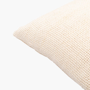 Surya Vanessa Hand-woven 14"L X 22"W Lumbar Pillow Cover - Cozy Cottage Charm For Inviting Homes Cream Cotton,Cotton Vss001-1422