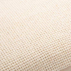 Surya Vanessa Hand-woven 14"L X 22"W Lumbar Pillow Cover - Cozy Cottage Charm For Inviting Homes Cream Cotton,Cotton Vss001-1422