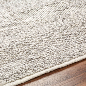 Surya Vesta Eco-friendly 10' X 14' Handmade Area Rug - Stylish, Durable, And Perfect For Any Room Decor Light Gray Recycled Pet Yarn Vst2300-268
