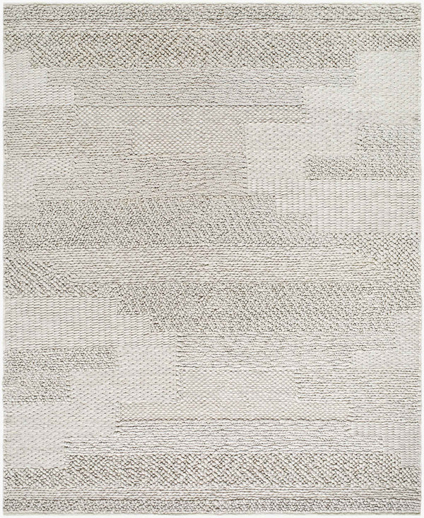 Surya Vesta Eco-friendly 10' X 14' Handmade Area Rug - Stylish, Durable, And Perfect For Any Room Decor Light Gray Recycled Pet Yarn Vst2301-810
