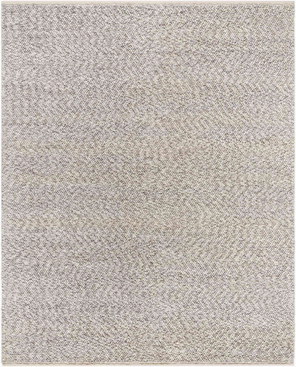 Surya Vesta Eco-friendly 10' X 14' Handmade Area Rug - Stylish, Durable, And Perfect For Any Room Decor Light Gray Recycled Pet Yarn Vst2302-810