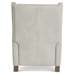 Bernhardt Bernhardt Weller Leather Power Motion Chair With Usb, Exposed Wood Legs, Deep Stitched Cushions Recline 231RLO