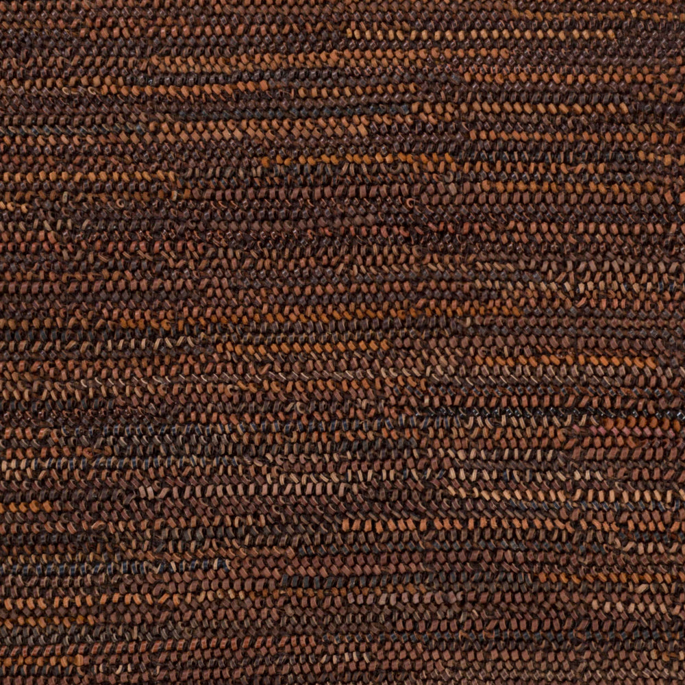 Surya Vista Vta-1000 Handmade 5' X 7'6" Leather Rug – Modern, Durable Decor Piece With One-year Warranty Brown Leather Vta1000-576