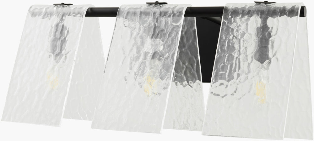 Livabliss Vitracis Art Deco Iron and Glass Wall Sconce for Warm Ambient Bedroom Lighting VTC-004