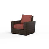 Montecito Club Chair in Canvas Henna w/ Self Welt SW2501-21-5407 Sunset West