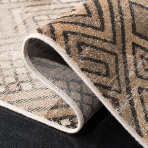 Vintage Power Loomed Rug – Luxurious Viscose Blend, Non-Slip, Elegant Design for Any Space