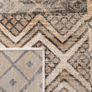 Vintage Power Loomed Rug – Luxurious Viscose Blend, Non-Slip, Elegant Design for Any Space