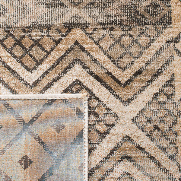 Vintage Power Loomed Rug – Luxurious Viscose Blend, Non-Slip, Elegant Design for Any Space