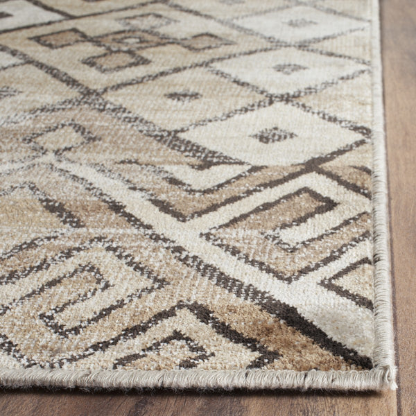 Vintage Power Loomed Rug – Luxurious Viscose Blend, Non-Slip, Elegant Design for Any Space