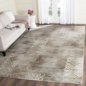 Vintage Power Loomed Rug – Luxurious Viscose Blend, Non-Slip, Elegant Design for Any Space