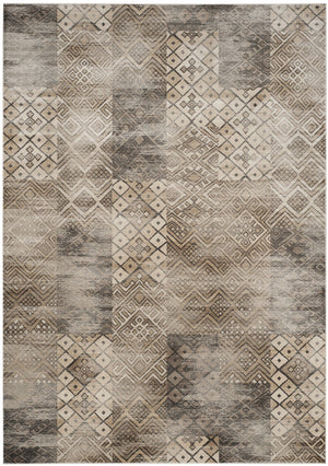 Vintage Power Loomed Rug – Luxurious Viscose Blend, Non-Slip, Elegant Design for Any Space