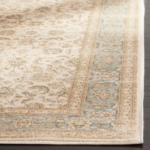 Safavieh Vintage 571 Power Loomed  Rug Ivory / Light Blue VTG571A-28