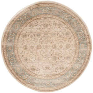 Safavieh Vintage 571 Power Loomed  Rug Ivory / Light Blue VTG571A-28