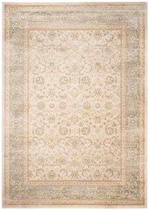 Safavieh Vintage 571 Power Loomed  Rug Ivory / Light Blue VTG571A-28