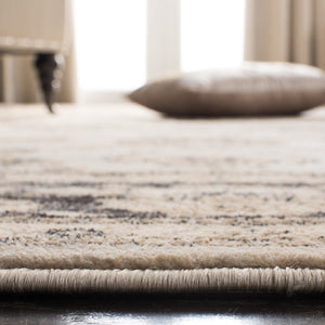 Safavieh Vintage 575 Power Loomed  Rug Ivory / Brown VTG575J-28