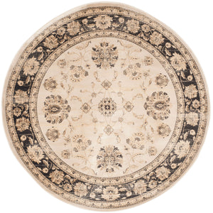 Safavieh Vintage 575 Power Loomed  Rug Ivory / Brown VTG575J-28