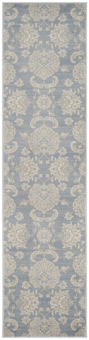 Safavieh Vintage 578 Power Loomed  Rug Light Blue / Ivory VTG578L-28