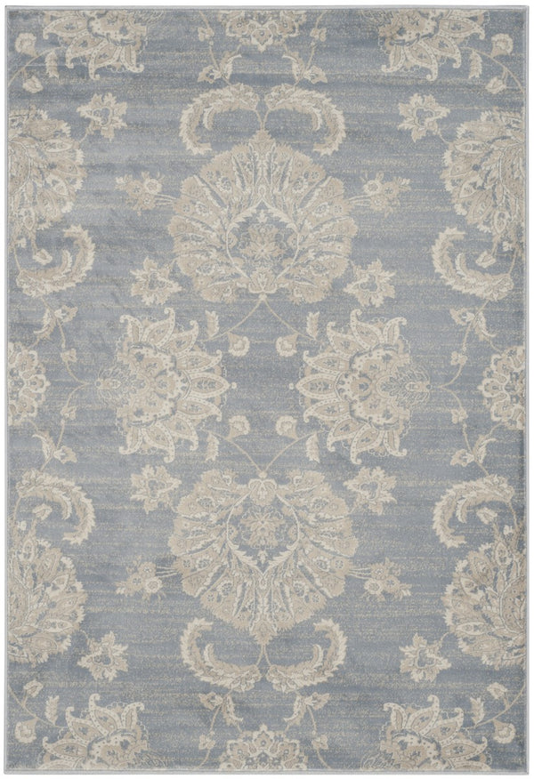 Safavieh Vintage 578 Power Loomed  Rug Light Blue / Ivory VTG578L-28