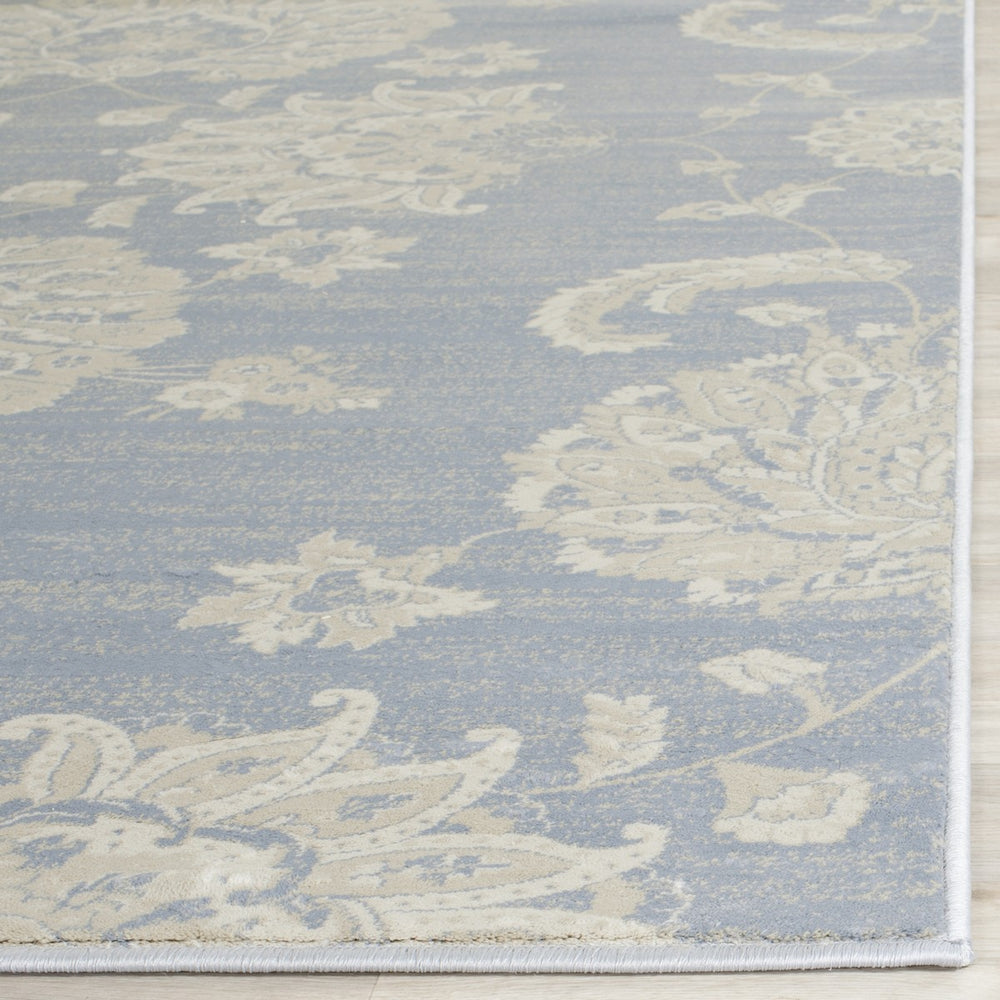 Safavieh Vintage 578 Power Loomed  Rug Light Blue / Ivory VTG578L-28
