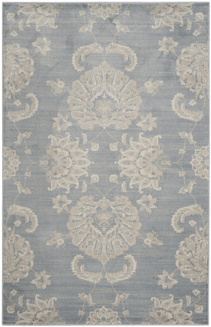Safavieh Vintage 578 Power Loomed  Rug Light Blue / Ivory VTG578L-28