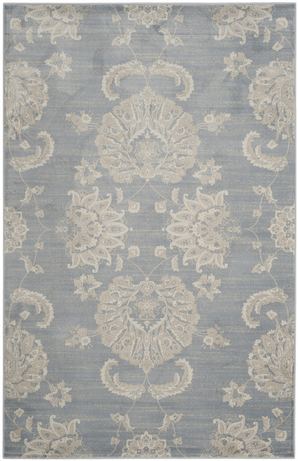 Safavieh Vintage 578 Power Loomed  Rug Light Blue / Ivory VTG578L-28