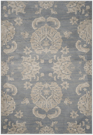 Safavieh Vintage 578 Power Loomed  Rug Light Blue / Ivory VTG578L-28