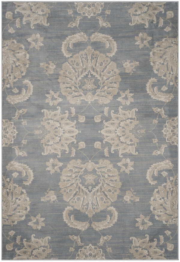 Safavieh Vintage 578 Power Loomed  Rug Light Blue / Ivory VTG578L-28